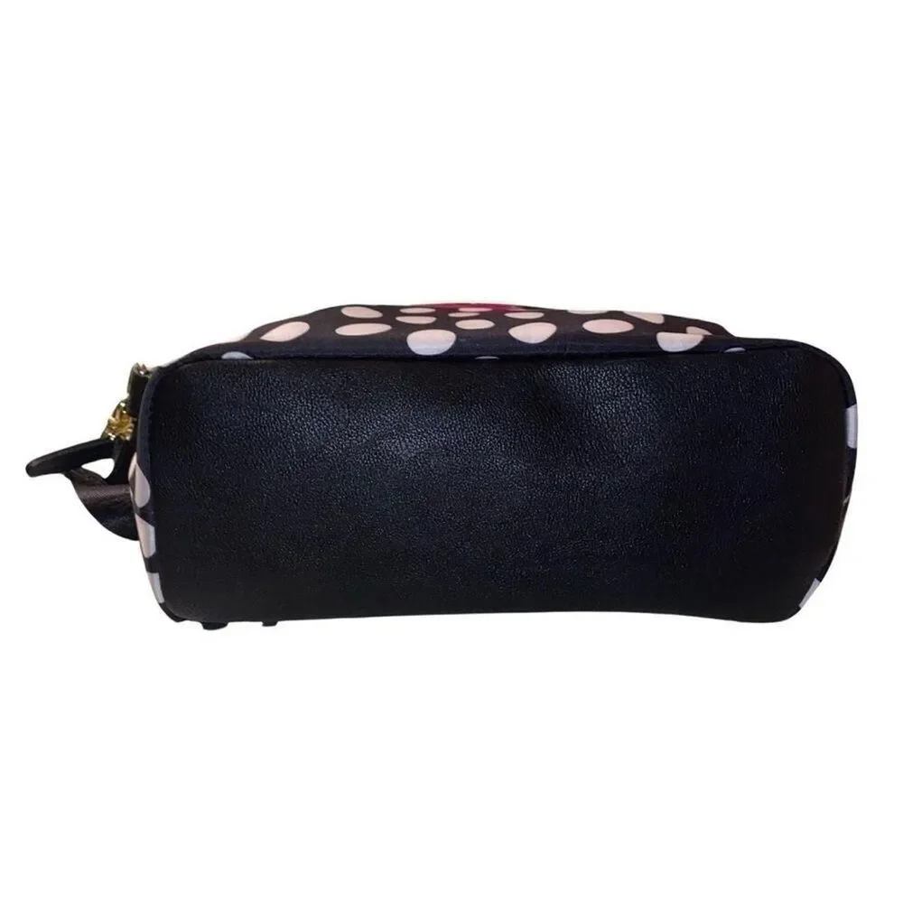 Betsey Johnson Lunch Tote with Pink Bow and Lips